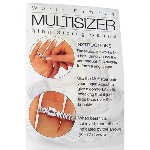 Easy Online Jewelry Repair FREE Ring Sizer